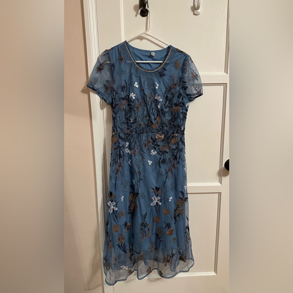 Blue Lace Dress